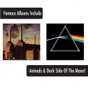 05031-Pink Floyd Album Covers 16 oz Glass 4 Pack Pint Glasses